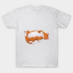 Sleepy Kitty (Ginger) T-Shirt